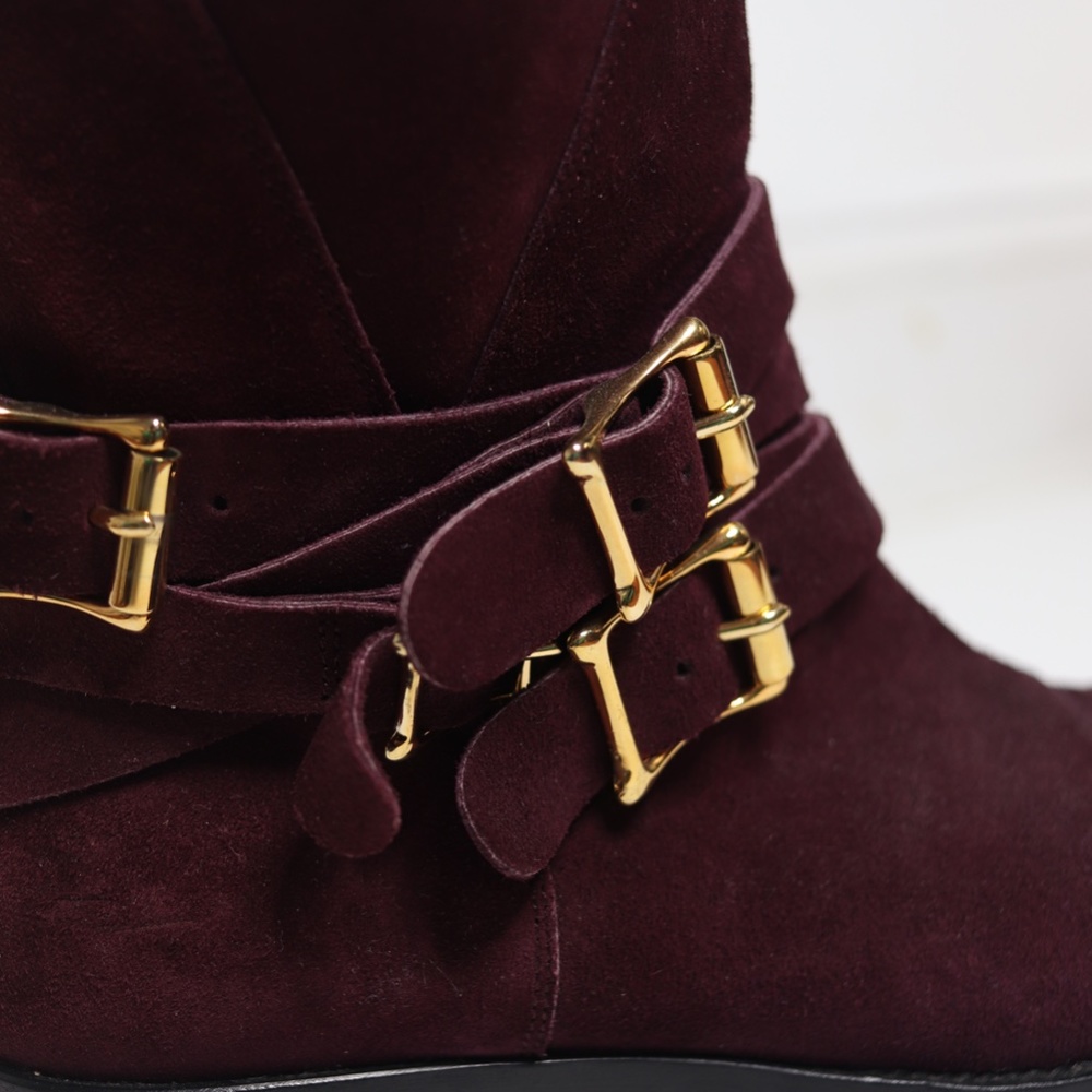 Rupert Sanderson Parnassus Suede Ankle Boots 38 - Picture 8 of 13